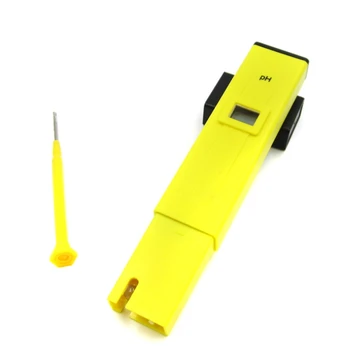 HOT Digital Portabil PH Metru Tester Pen 0.0-14.0 PH mai Mare Precizie pentru a Bea Alimente Laborator PH Monitor cu ATC