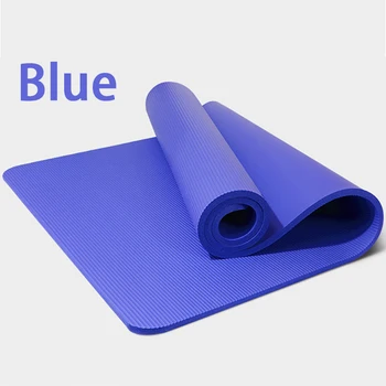 BNR Yoga Mat 10mm Incepator 183*61cm sală de Gimnastică Acasă Exercițiu Pad anti-alunecare Mediu Sănătos în condiții de Siguranță Confortabil Pătură de Picnic