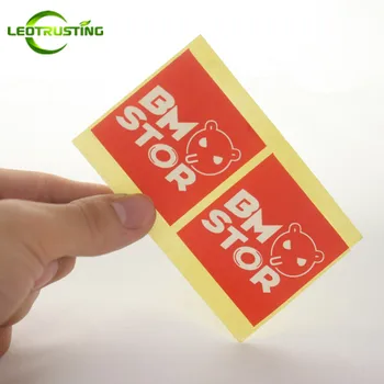 Leotrusting en-Gros 1000pcs Logo-ul Personalizat de Imprimare Adezive Autocolante Patrati Petrecerea de Nunta a Festivalului de Îmbrăcăminte Ambalaj Autocolante