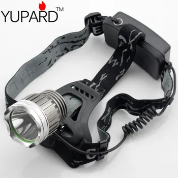 YUPARD CREE XM-L2 LED Far Reîncărcabilă Faruri T6 LED-uri 18650 baterie reîncărcabilă camping, pescuit, sport în aer liber de vânătoare
