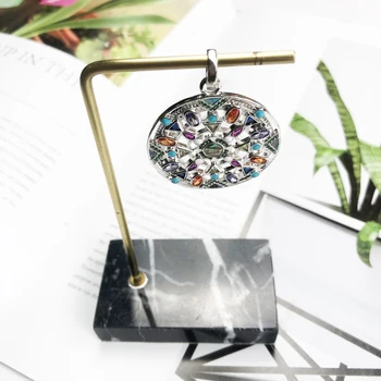 Amuleta cu Energie Pozitivă Colier Pandantiv,de Vară 2020 Brand Nou Boemia Moda Bijuterii Argint 925 Cadou pentru Femei