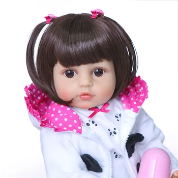 NPK 55Cm Renăscut Baby Doll Soft Corp Plin de Silicon Baby Bebe Roborn Copii Fidele Păpuși Copii Baie Jucărie Copilul Realist Copii