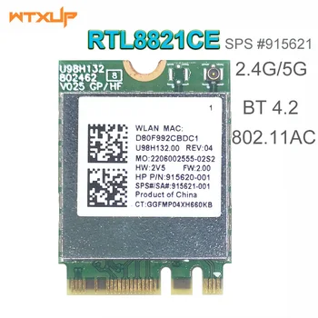RTL8821CE 802.11 AC 1X1 Wi-Fi+BT 4.2 Combo Adapter Card SPS 915621-001 wireless netowrk card Pentru hp ProBook 450 G5 PB430G5 Serie