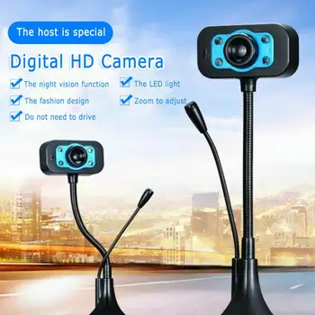 1080P Full Calculator HD USB Webcam Built-in Microfon de Calculator Camera Auto Focus Camera Web Pentru Laptop PC