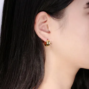 MIQIAO din Oțel Inoxidabil Piercing-ul Stud Cercel pentru Femei de Moda Jewerly Brincos Pendientes coreeană Stil Boho Ureche Bantă Accesorii