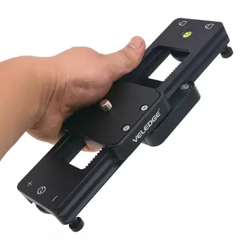 VELEDEG Slider aparat de Fotografiat Portabil Mini Hidraulic de Amortizare pentru DSLR Camera Video Vlog Telefoane Gopro