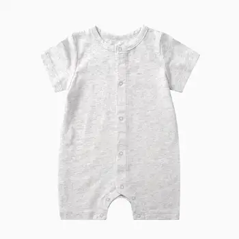 2018 vara de Îmbrăcăminte pentru Copii bumbac organic salopetă pentru copii pure baby girl haine cu maneci scurte copilul nou-născut haine pentru sugari, costume