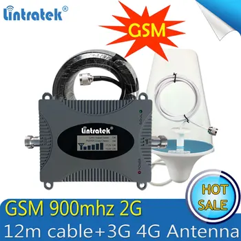 Lintratek GSM 900Mhz 2G Telefon Mobil Celular Amplificator de Semnal GSM 900 Repetor de Semnal Amplificator 2G 3G 4G Antene