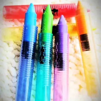 6Pcs Baie Copii Jucarii de Baie Lavabil Creioane Bathtime Jucărie pentru Sugari de Siguranță de Culoare Stilou Creion Educativ pentru copii Jucării de Apă