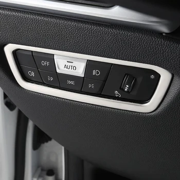 Styling auto pentru BMW G20 G28 Faruri Comutator Butoane Decorative Cadru Acoperă Autocolante ABS Interioare Auto Accesorii