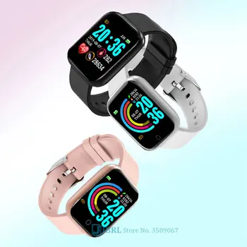 Ceas Inteligent pătrat Femei Bărbați Smartwatch Pentru Android IOS Electronice Inteligente Ceas Fitness Tracker Sport Bluetooth Smart-ceas