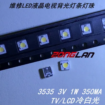 100BUC LUMENI LED SMD 3535 3537 3V 1W alb Rece Pentru TV Iluminare Lampa de margele A127CECEBUP8C-6078 3D