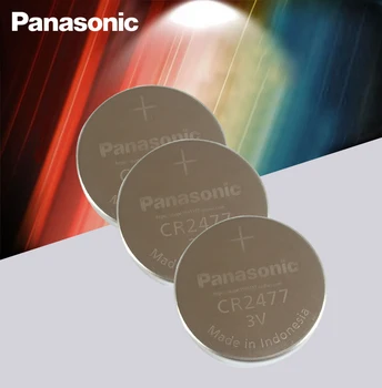 2 BUC/LOT Originale Panasonic CR2477 3V CR 2477 de Înaltă Performanță Rezistent la Temperaturi Ridicate Butonul de Monedă Baterie, Baterii