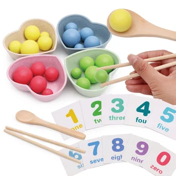 Copii Matematica Jucarii Copii Devreme Jucarii Educative Clip Margele Multi-funcțional Jucărie de învățare Pentru Copiii Montessori