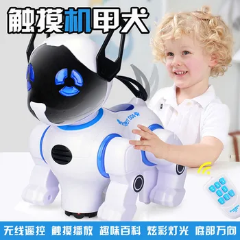 2.4 G Wireless de Control de la Distanță Inteligent Câine Electronic pentru animale de Companie pentru Copii de Învățământ lui Jucărie Dans Robot Câine fără cutie cadou de ziua T9