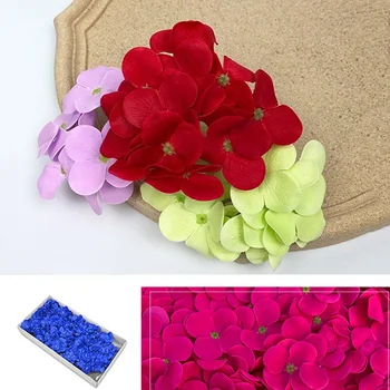 25Pcs Artificială Mare Hortensie Sapun Flori de Cap Veșnică Buchet de Flori de Nunta Valentine Ziua Mamei DIY Buchet Materiale