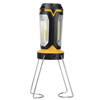 Cort pliabil Lampa Felinar Camping USB Reîncărcabilă Camping Portabil Elemente pentru 6 Moduri de Lumina Lanterna LED COB