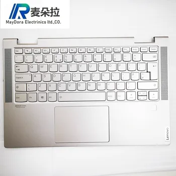Marea BRITANIE/GB tastatura zona de sprijin pentru mâini de asamblare pentru LENOVO YOGA C740-14 C740-14IWL w/ backlit marea BRITANIE tastatura touchpad și amprente de Aur
