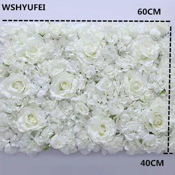 1buc 40x60cm Mătase Floare Trandafir Șampanie, Flori Artificiale Nunta acasă Decorare Perete Floare de Nunta Romantic Fundal Decor