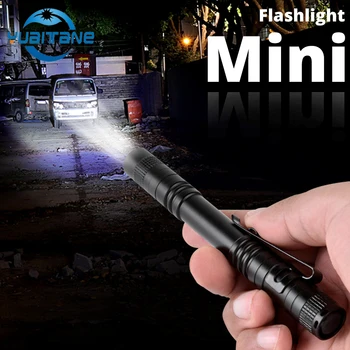 3800LM Puternic Mini Q5 LED Lanterna Focus Fix Lanterne LED-uri Lanterna de Buzunar Lumina rezistent la apa Lanterna pentru Baterie AAA