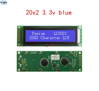 2002 3.3 V Personaj display LCD module albastru LC2021 HD44780 Laurel brand Nou LC2021 în loc WH2002A