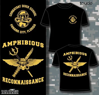 Usmc Statele Unite ale americii Marine Corps Combatant Scafandru Școală de Recunoaștere Jack T-Shirt noua Moda Moda Fierbinte Tricou