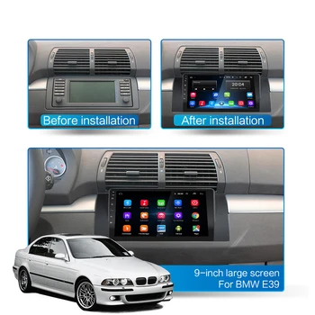 Pentru BMW E39 E53 X5 M5 Unitatea de Cap cu Cadru 1999 2000 2001 2002 2003 2 Din Android GPS Radio Stereo WIFI Auto Multimedia Player