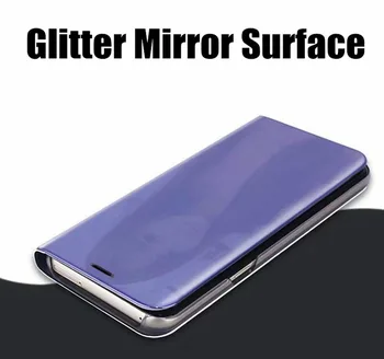 Mi Lite 10 5G Smart Mirror Flip Cover Pentru Xiaomi Mi Lite 10 5G Caz Calde de Lux Pentru Xiaomi M2002J9G 6.57