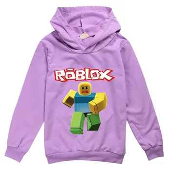 Roblox Brand de Moda Băieți Hanorace 2020 Primavara Toamna Fete Casual Hanorace Jachete copii Culoare Solidă Hanorace Hanorac Topuri