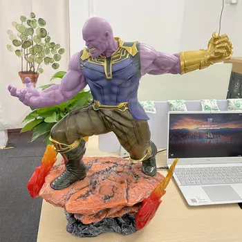 [VIP] Dimensiuni Mari 1/4 60cm Super-erou Verde gigant Thanos Acțiune figura Rășină Statuie omul Verde macheta de Colectie Decor Acasă