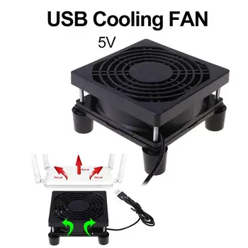 9cm/12cm Ventilatorului DC 5V USB de Alimentare Ventilator silentios pentru Router TV Set-Top Box Radiator Cooler DIY Piese de schimb