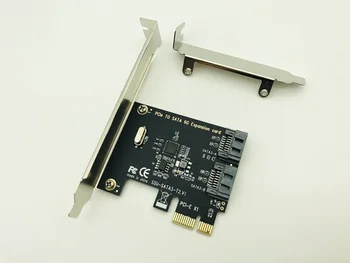 BTBcoin PCI-E SATA 1X, 4X, 8X, 16X PCI-E Carduri PCI Express SATA 3.0 2 Porturi SATA III 6Gbps Expansiune Adaptor Placi Add Pe Carduri