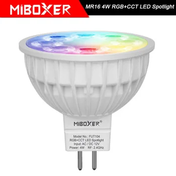 Miboxer 4W RGB+CCT LED lumina Reflectoarelor FUT103 GU10 FUT104 MR16 Bec led lampa de Dormitor, Restaurant, camera de zi Găti iluminat cameră