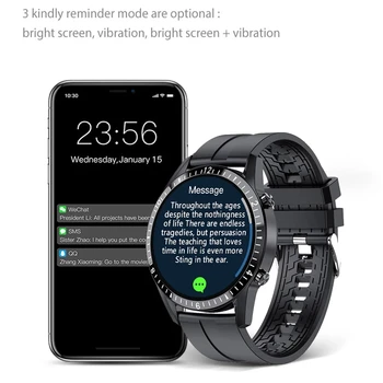 2020 Ceas Inteligent de Fitness Ceas Telefon Full Touch Screen Sport IP68 rezistent la apa Conexiune Bluetooth pentru Ios Android Smartwatch Bărbați