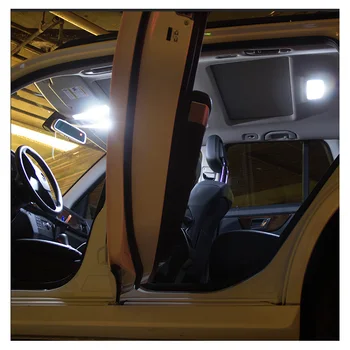 12 Becuri Albe LED Interior Masina de Curtoazie Marfă Kit de Lumina Pentru a se Potrivi 2001 2002 2003 2004 2005 Ford Escape Harta Dom Licență Lampa