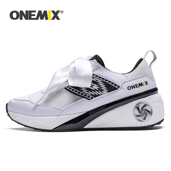 ONEMIX Femei Adidași Stil Pană Pantofi de Moda Noua de Pantofi de Brand, Design de Înaltă Calitate din Cauciuc pantofi de damă Zapatos de Hombre
