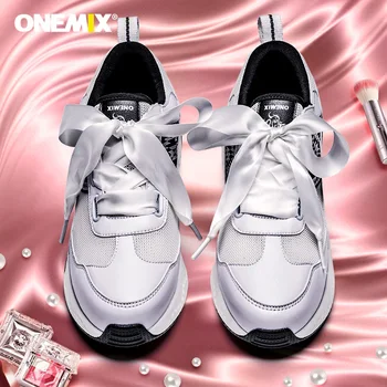 ONEMIX Femei Adidași Stil Pană Pantofi de Moda Noua de Pantofi de Brand, Design de Înaltă Calitate din Cauciuc pantofi de damă Zapatos de Hombre