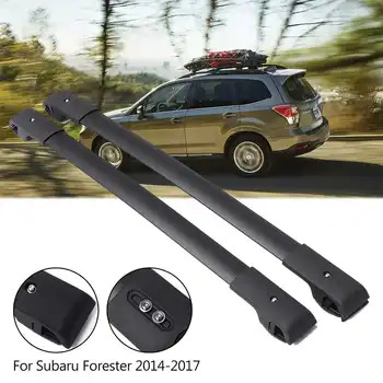 2 buc Bare Transversale Acoperis Rafturi Metalice Auto Acoperiș Bare portbagaj Fata Spate Pentru Subaru Forester-2017