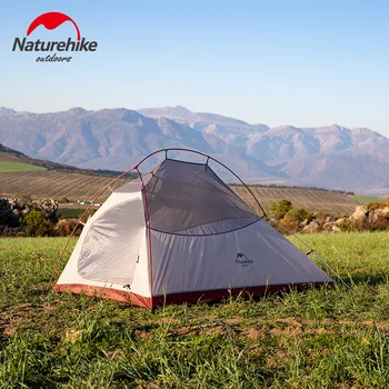 Naturehike Modernizate Nor de Sus 1 2 3 Persoana Cort de Camping în aer liber Ultralight 20D Călătorie Drumeții Cort de Camping Echipament Cu Mat