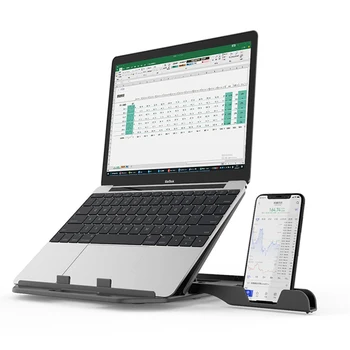 Reglare Pe Înălțime Suport Pentru Laptop Pentru Macbook Pro Notebook-Suport De 360 De Grade De Rotație De Jos Calculatorul Sta Coloană De Răcire Pad
