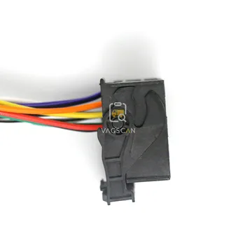 12-127 ISO Adaptor Radio Auto pentru RENAULT (la anumite modele toate Modelele cu Quadlock)fișa Fasciculului de Cabluri a Duce război de Țesut Cablu Plug