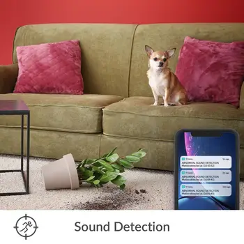 YI Acasă 1080p Camera AI+ Inteligent de detectare a Omului viziune de Noapte Activitate alerte pentru animale de companie acasă copilul bona monitor Cloud și Micro SD