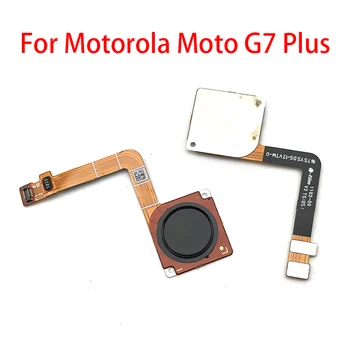 10buc/Lot, Butonul Home de Amprente Touch ID Senzor Flex Cablu Panglică Pentru Motorola Moto G7 și G8 Putere de Piese de schimb