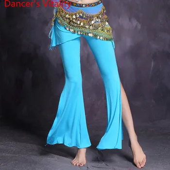 Fetele de burtă de dans Practică pantaloni doamna belly dance pantaloni talie comfortabel femei belly dance Superelasticity pantaloni MLXL