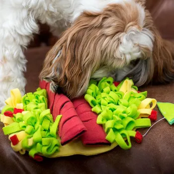 Interactive Puzzle Câine Jucării Câine de Companie Sforăi Mat Încuraja Natural de căutare a hranei Abilitățile Portabil Nealunecoase Lent Alimentator câinele adulmecă pad