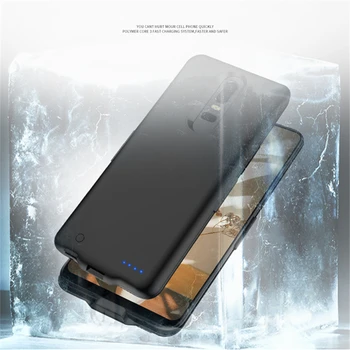 6500mAh Extern Power Bank Pentru OnePlus 7 Pro Încărcător de Baterie Cazuri de Rezervă de Putere margine Moale Pentru Un plus 6 7 puterea caz