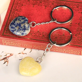 1 BUC Naturale bijuterie cheie lanț rose quartz crystal point opal malachit securitate puternică meditație de vindecare cristale de partid cadou