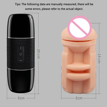 Difuzor Bluetooth aeronave cupa bărbați electric masturbari USB de încărcare de simulare vagin adult jucarii sexuale jucarii sexuale pentru bărbat