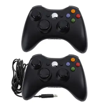 VODOOL Wireless Gamepad-uri Bluetooth Cablu USB Controler de Joc Joystick-ul pentru Microsoft Xbox 360 Xbox 360 Slim pentru PC-ul Windows