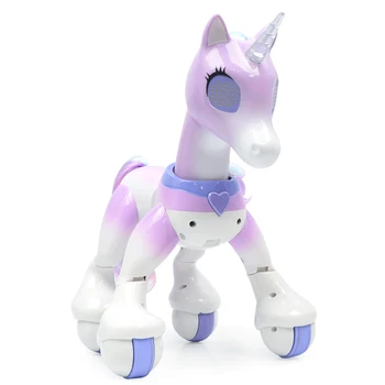 Electrice Inteligente Cal animale de Companie Electronice de Control de la Distanță Unicorn pentru Copii Nou Robot Sensibil la Atingere Jucarii Educative